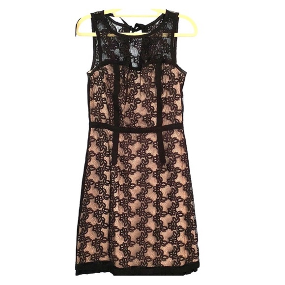Marc by Marc Jacobs Black and Cream Lace Dress, 4 - Picture 1 of 3